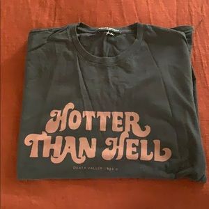 Brandy Melville Hotter Than Hell Tee